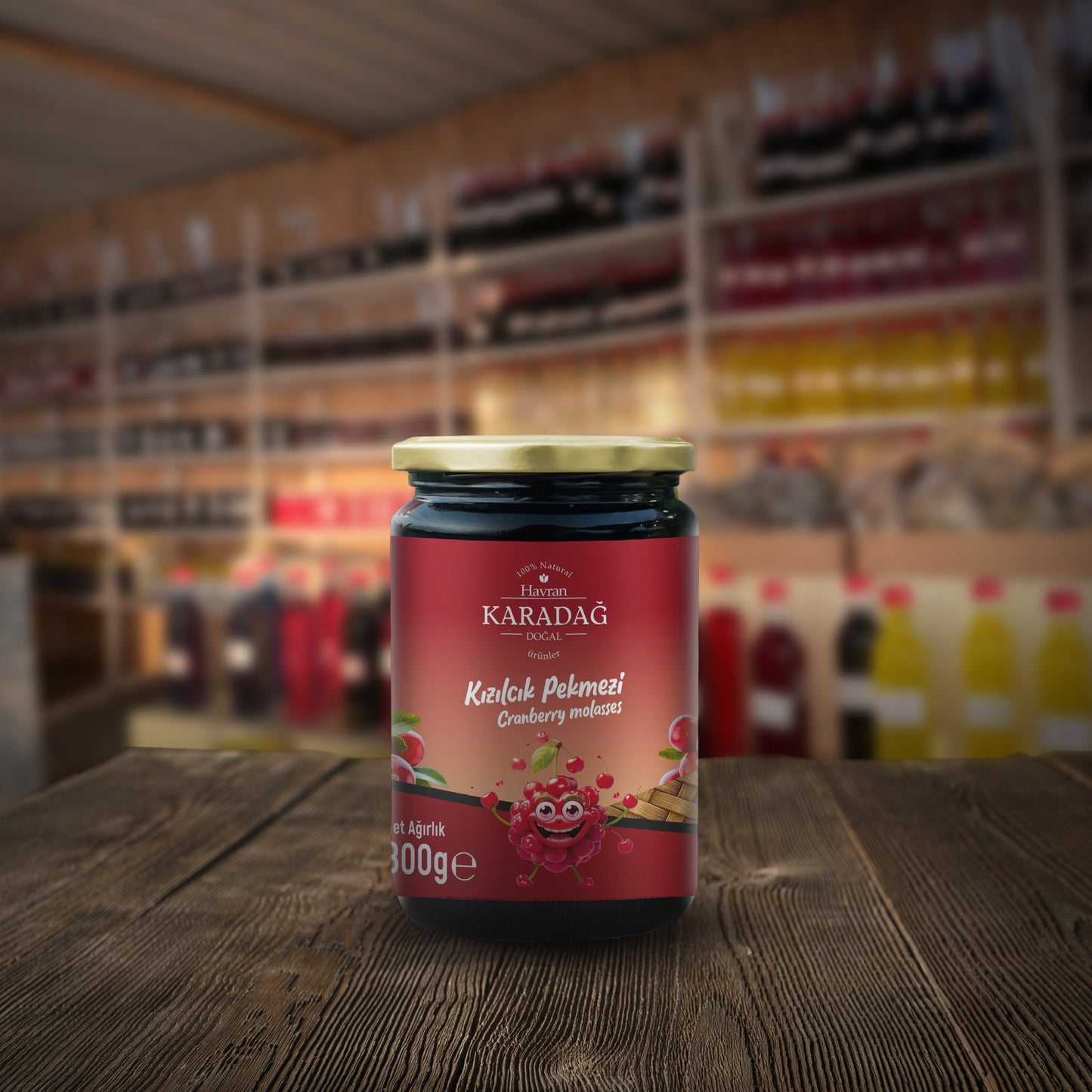 Doğal Kızılcık Pekmezi 850g