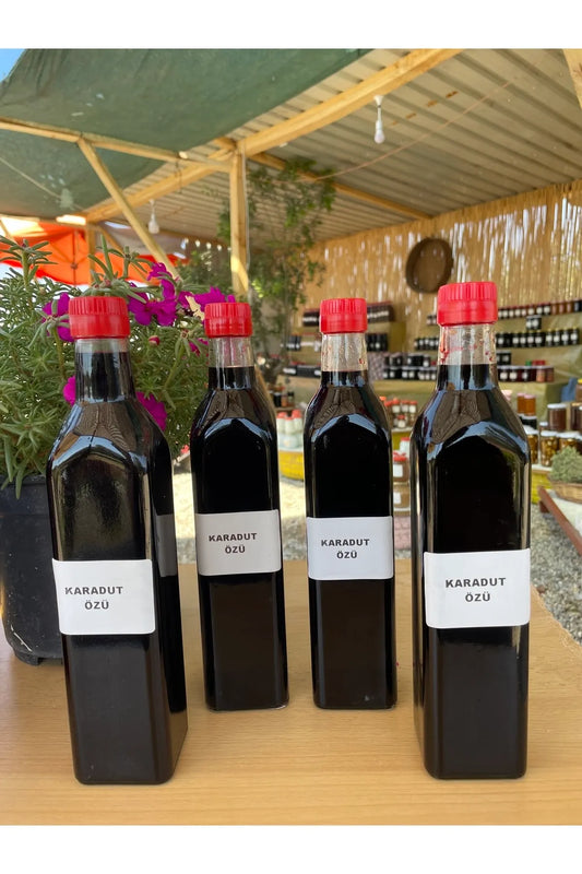 Doğal Karadut Özü 4 Adet 700gr