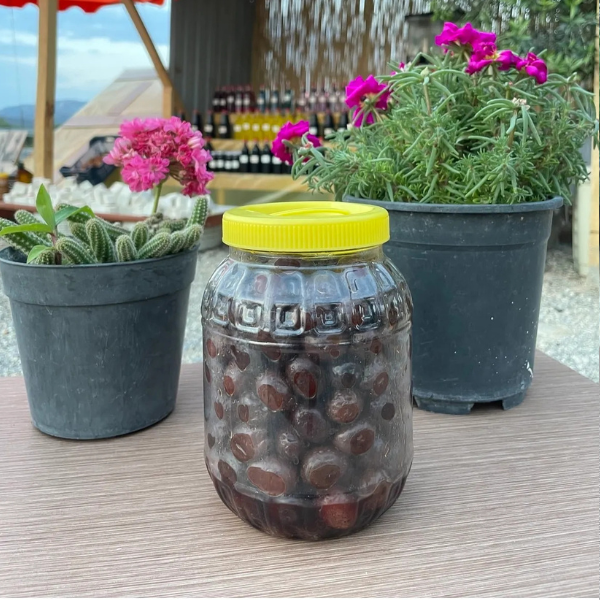 Salamura Yuvarlama Siyah Zeytin 1 kg