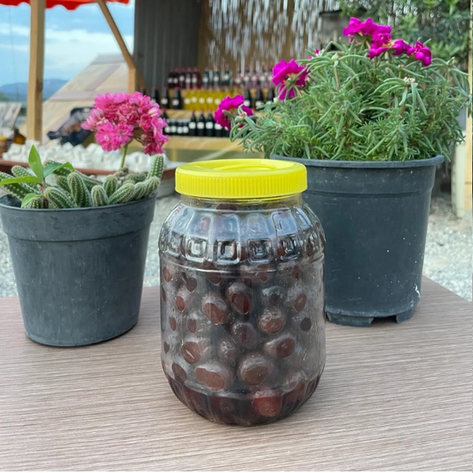 Salamura Yuvarlama Siyah Zeytin 1 kg