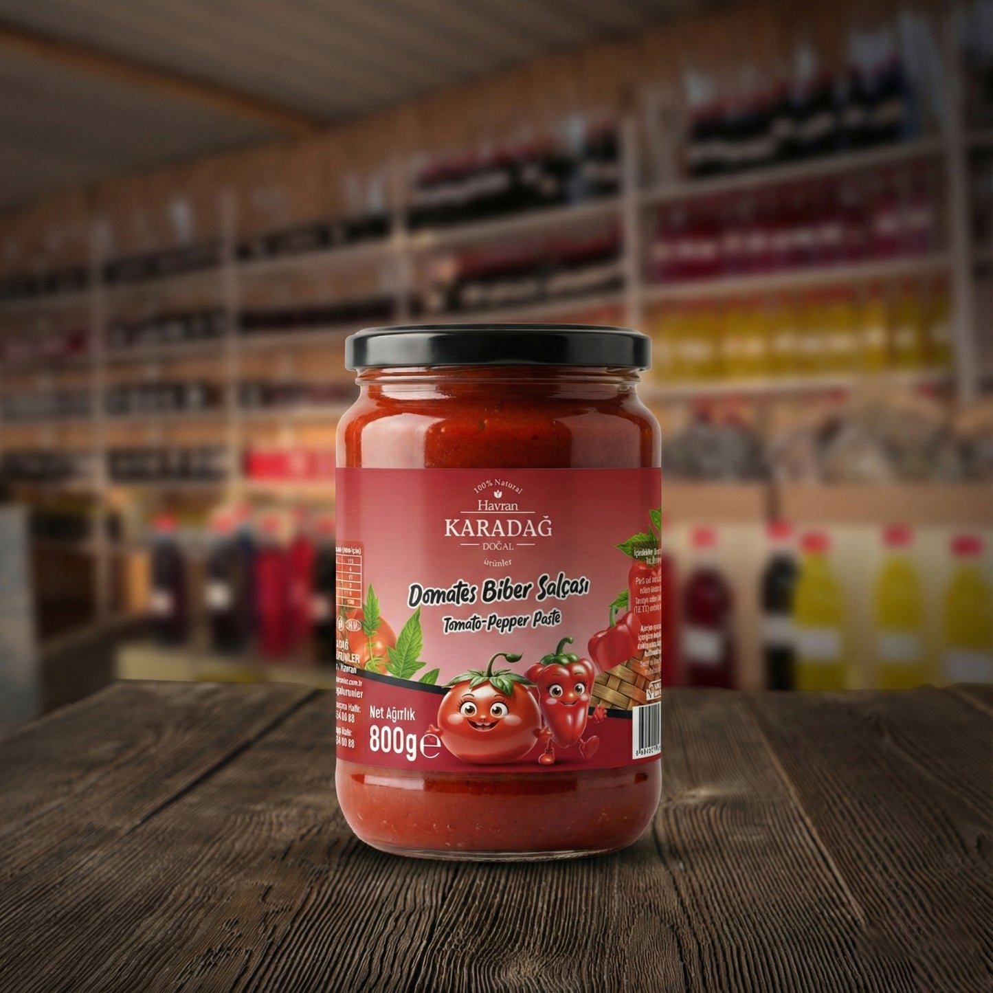 Domates & Biber Salçası 850g