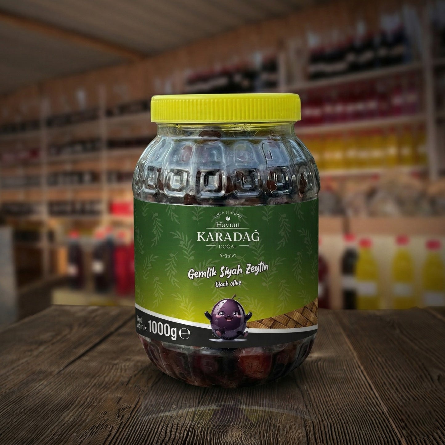Gemlik Siyah Zeytin 1 kg