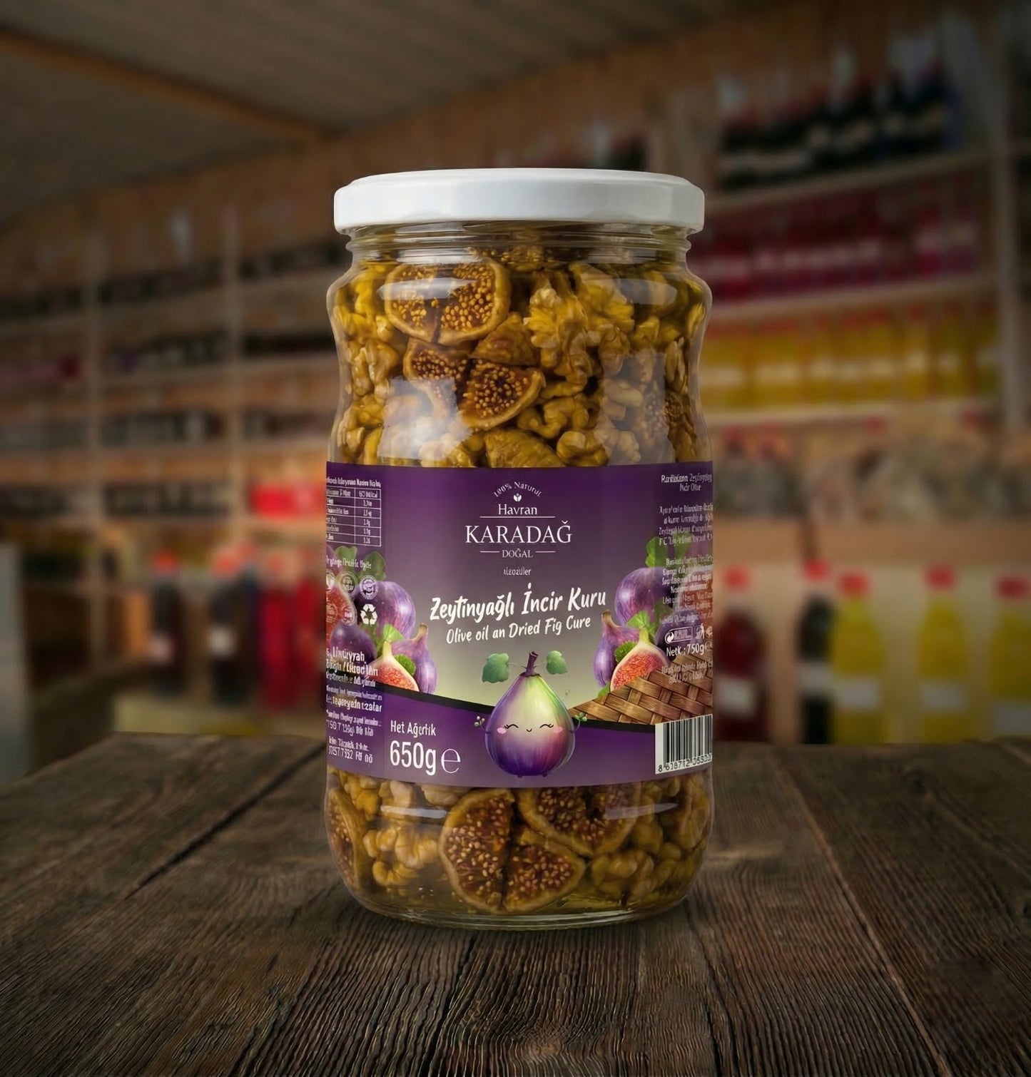Zeytinyağlı Meşhur Incir Kürü 650g