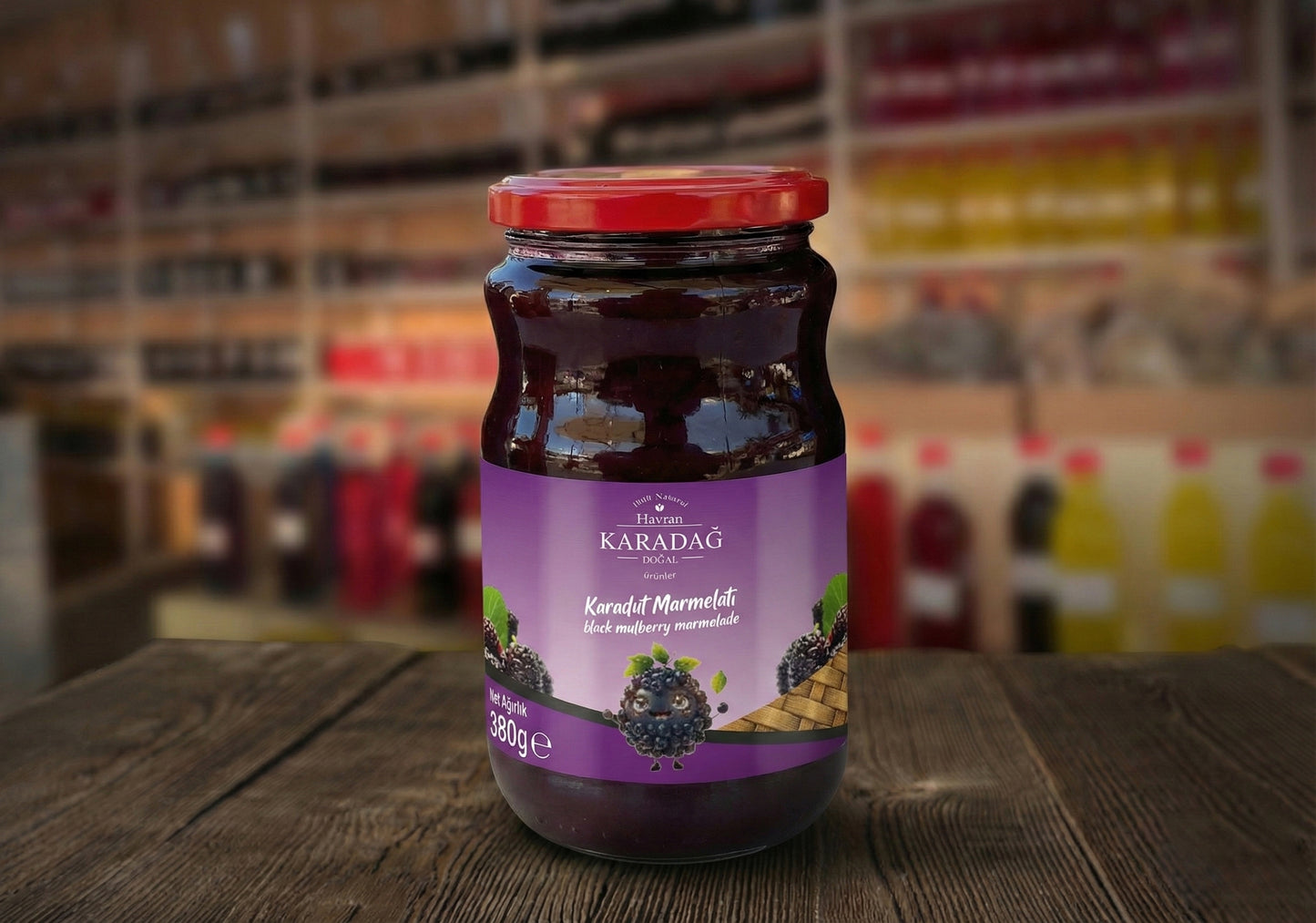 Kahvaltılık Doğal Karadut Marmelatı 350g