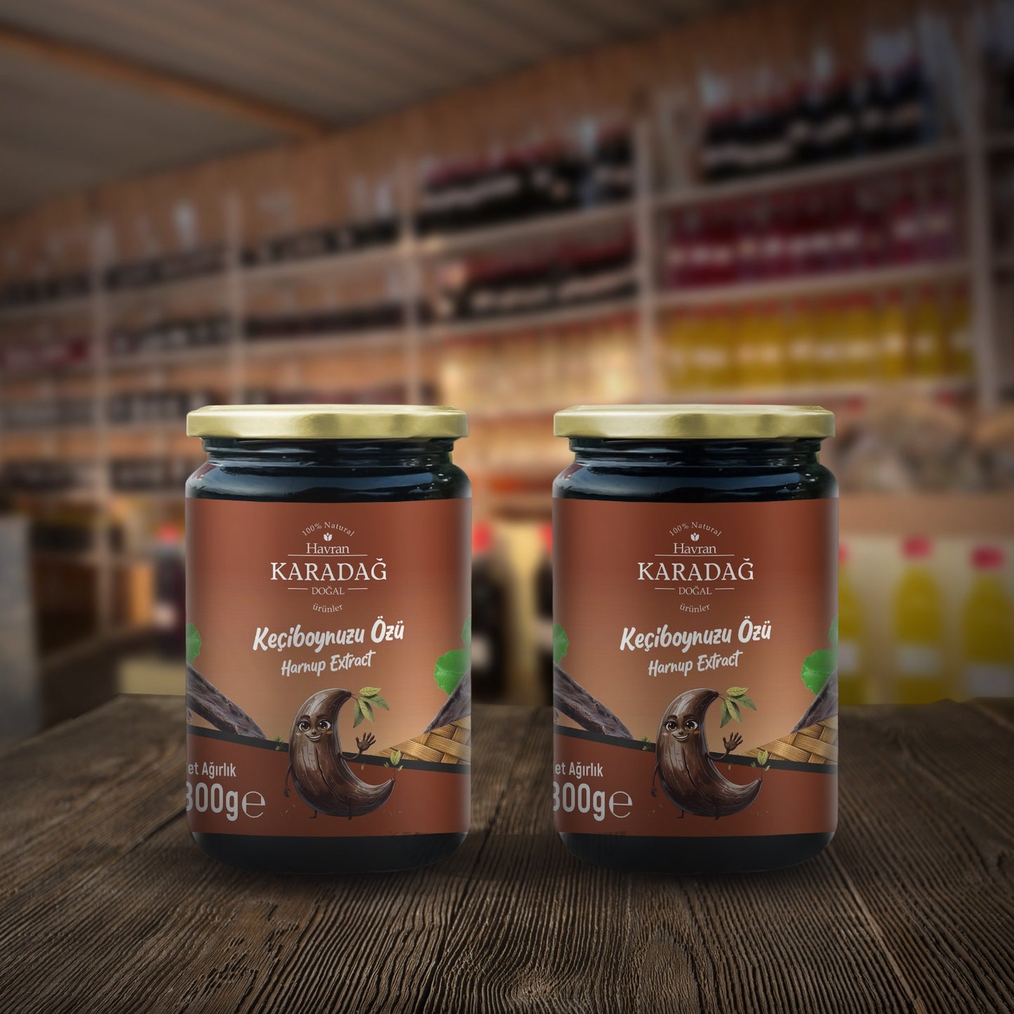 2 Adet Keçiboynuzu Özü 800 gr