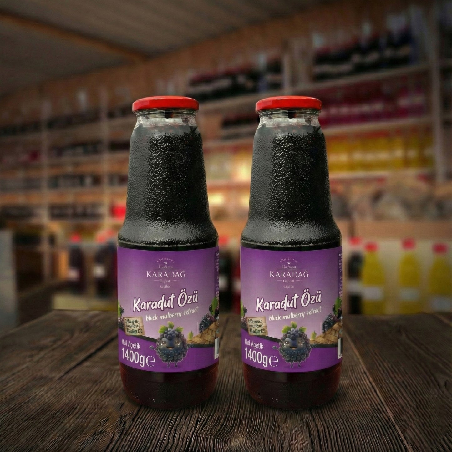 Doğal Karadut Özü 2 Adet 1400gr